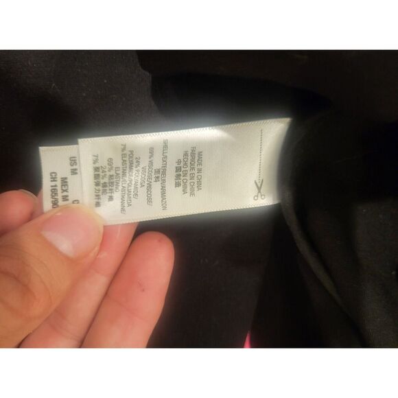 Juicy Couture Jacket Womens‎ Medium Black & Pink Ponte Blazer BarbieCore Preppy - Picture 8 of 11